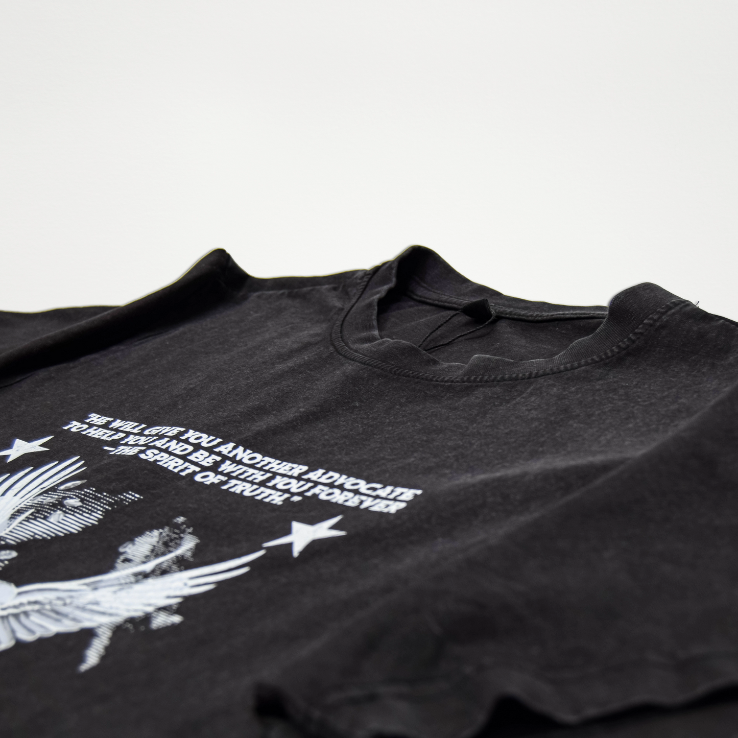 HOLY SPIRIT ACID WASHED TSHIRT