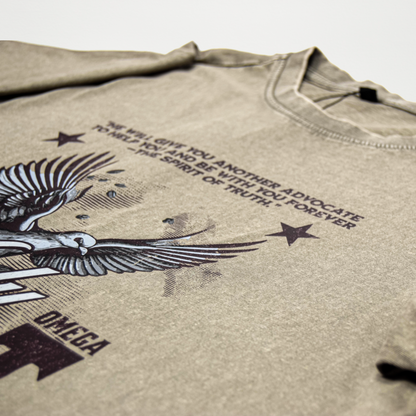 HOLY SPIRIT ACID WASHED TSHIRT